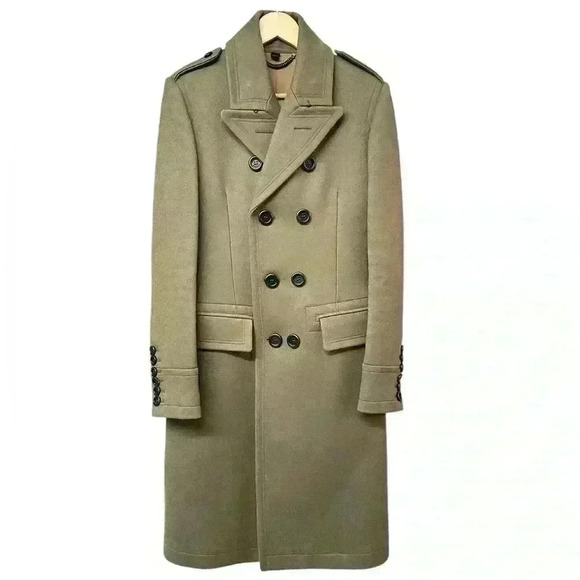 Burberry  Prorsum AW13/14 Wool Trench Coat - Picture 2 of 16